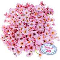Primrue Artificial Fall Flowers For Outdoors, Fake Flowers Plants UV Resistant For Outdoors Outside Window Box Hanging