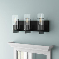 Everly Quinn Towne 3-Light Dimmable Vanity Light