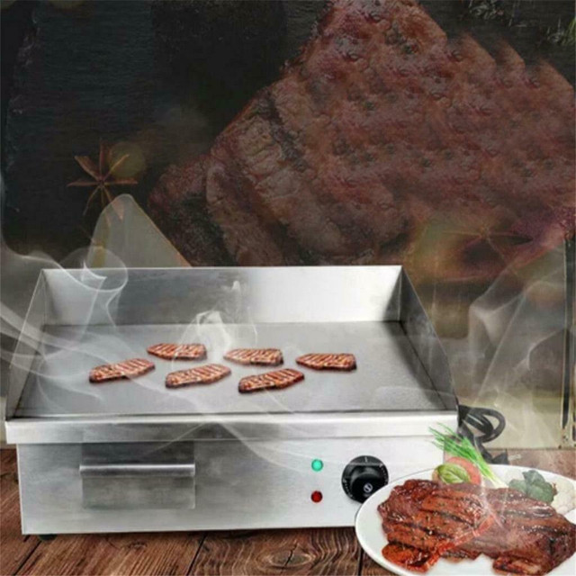 21" electric  flat top grill - thermastatic control - stainless steel - FREE SHIPPING in Other Business & Industrial - Image 4