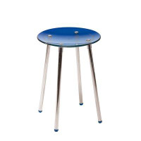 WS Bath Collections Complements Metal Accent Stool