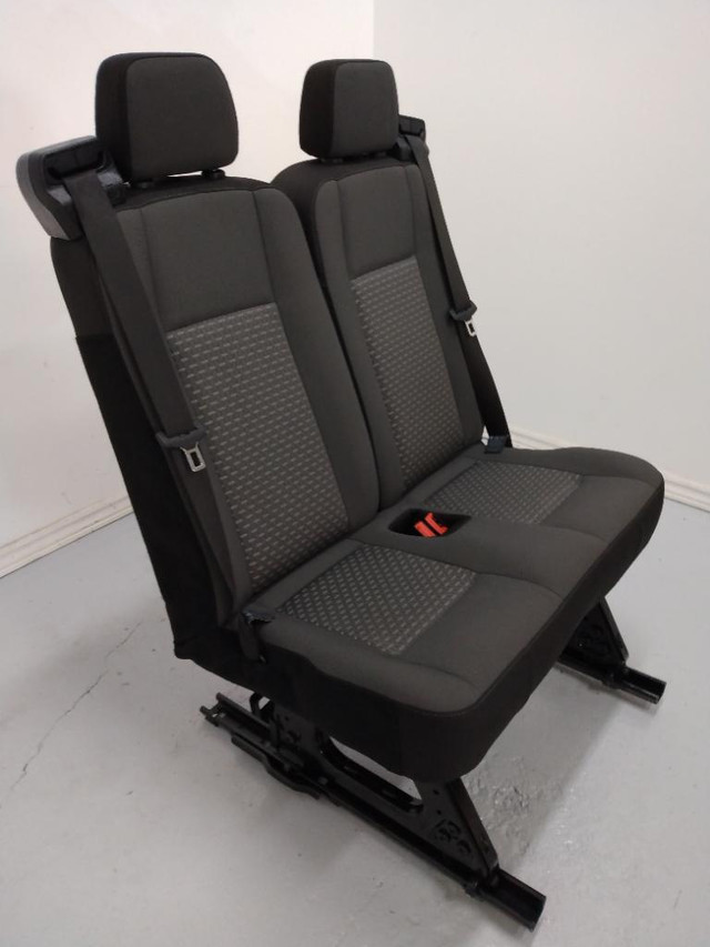 Ford Transit Passenger Van 2022 Removable 31 in. Double Center Mount Bench Jump Seat Cargo Camper Work VANLIFE Truck in Other Parts & Accessories - Image 3