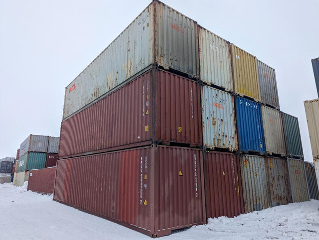 40 FT High Cube Used Container - Lloyd - Great Condition! in Storage Containers in Lloydminster