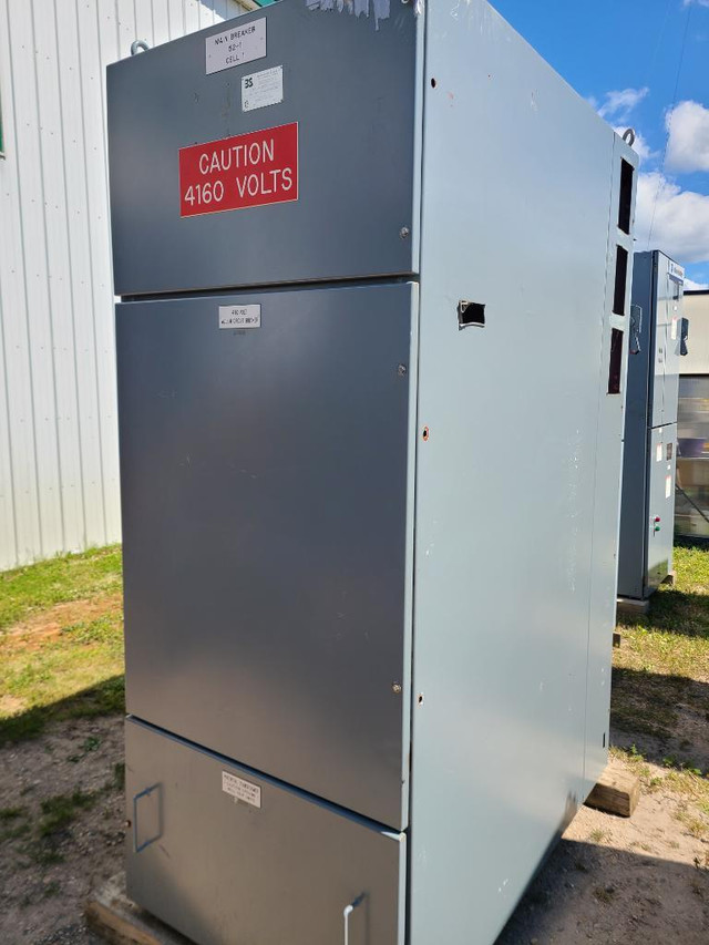 B&amp;S Switchgaer Unit - 4160V, 1200 AMP Main Breaker Cabinet C/W control cabinet in Other Business & Industrial
