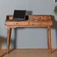 Birch Lane™ Polly Solid WoodWriting Desk