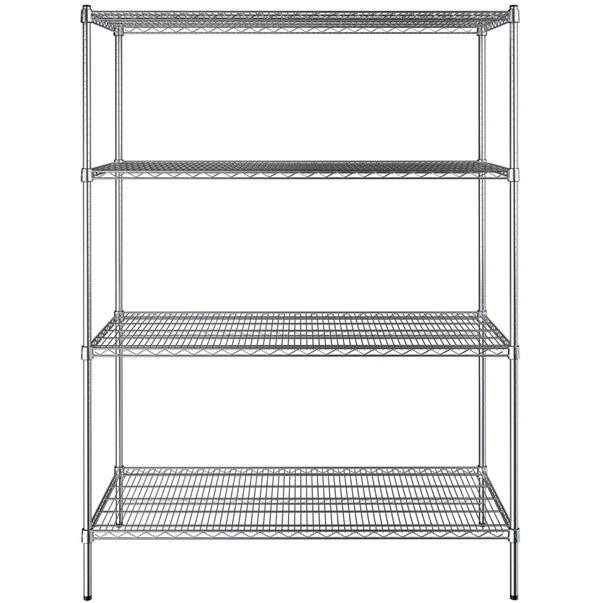 BRAND NEW Wire Shelving Kits - Black Epoxy and Chrome Finish - All Sizes in Stock! in Industrial Shelving & Racking in Edmonton Area - Image 3