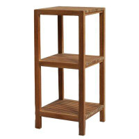 Foundry Select Foundry Select Fiji Square Shelf With 3 Tiers 36" (90Cm)