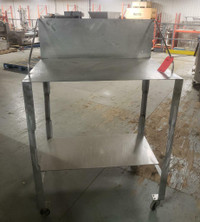 Portable stainless steel table