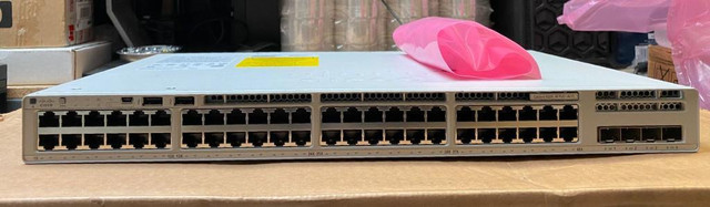 CISCO CATALYST 9200L C9200L-48P-4G-A 48 POE+ 4X1G PORT SWITCH in Networking
