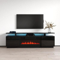 Orren Ellis Mila Modern Fireplace Tv Stand 71'' W
