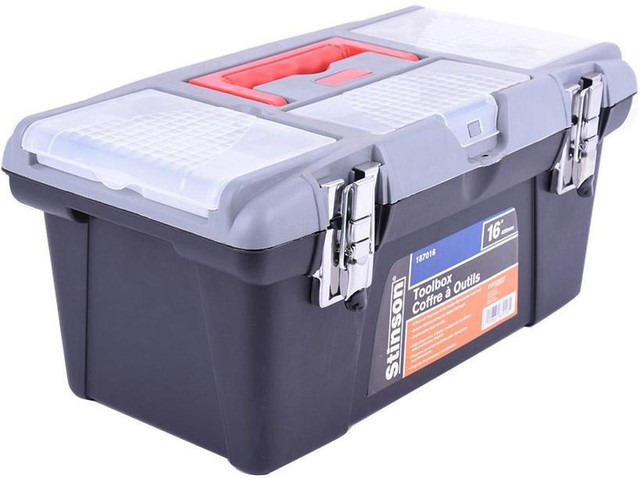 Your collection of tools all in one place! Stinson 16-Inch Toolbox And Organize in Outdoor Tools & Storage in London