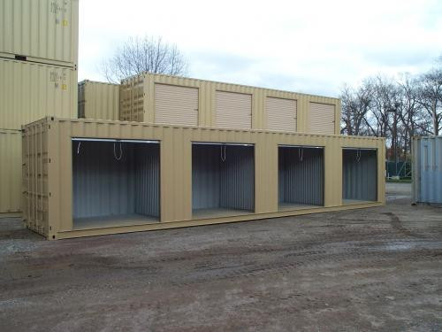 Roll-Up Doors for Shipping Containers / NEW 7 x 7 Doors / Other Sizes Available! dans Conteneurs d’entreposage  à Alberta - Image 2