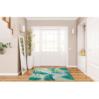 Bay Isle Home™ TROPIC BREEZE SKY Indoor Floor Mat By Bay Isle Home™