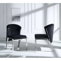 ACME Furniture Fallon Channel Tufted Side Chairs (Set Of 2)