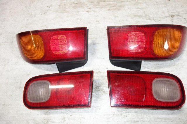 JDM Acura Integra DB8 Tail Lights Trunk Lights Left & Right set Tail lamp 4 door 1994-2001 in Auto Body Parts - Image 4