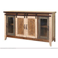 Loon Peak Janluis Solid Wood TV Stand for TVs up to 65"