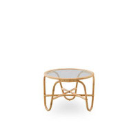 Sika Design Arne Jacobsen Charlottenborg Rattan Table - Natural