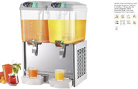 Double flavor refrigerated juice dispensers - 10 available
