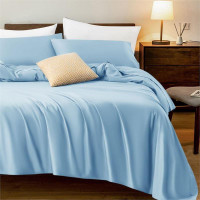 SONORO KATE 3PC BED SHEET SET TWIN X002R6SNRN 554054846 HYPOALLERGENIC - LAKE BLUE