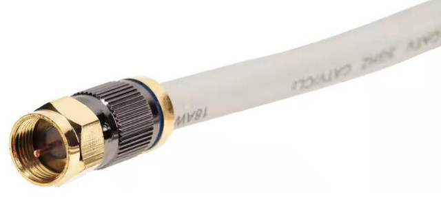 RCA 100 Ft Quad Shield RG6 Coax Cable in General Electronics in London - Image 3