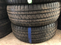 275 55 20 2 Bridgestone Dueler Alenza Used A/S Tires With 95% Tread Left