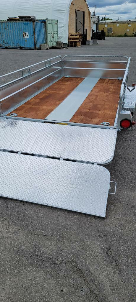 Location remorque trailer ouverte 5x10 avec porte rampe in Boat Parts, Trailers & Accessories in Greater Montréal - Image 2