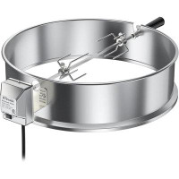 TURBRO TURBRO Stainless Steel Rotisserie Ring Kit for 22 Inch Charcoal Kettle Grill