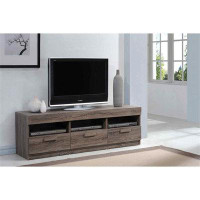 Ebern Designs Naudia TV Stand In Rustic Oak-19" H x 59" W x 15" D