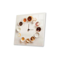 Latitude Run® «It's Always Coffee Time», impression sur verre acrylique