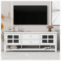 Latitude Run® TV Stand for TVs, Entertainment Centre with Multifunctional Storage Space