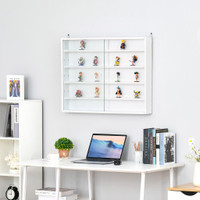 Display Cabinet 31.5" x 3.7" x 23.6" White