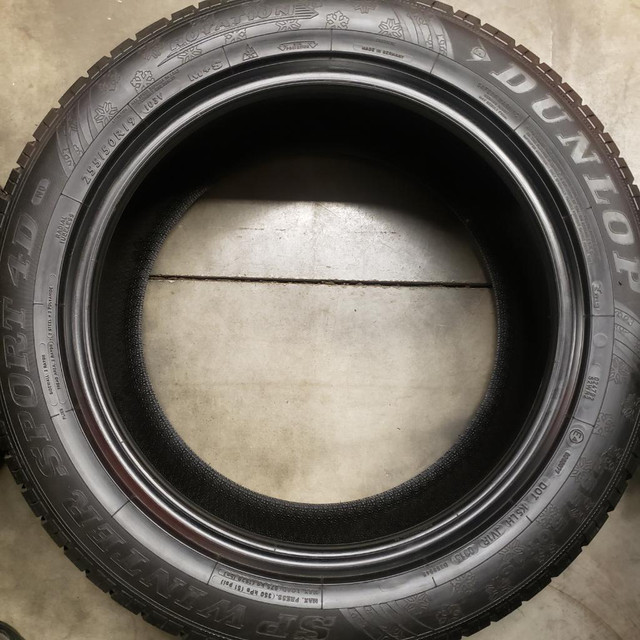(LH5) 1 Pneu Hiver - 1 Winter Tire 255-50-19 Dunlop 8/32 in Tires & Rims in Greater Montréal - Image 4