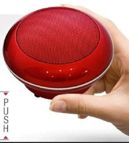 Divoom BLUETUNE-POP Bluetooth Speaker, Red in General Electronics in West Island