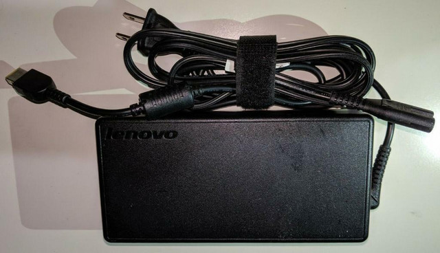 Genuine 170W Charger Square Flat Slim Tip for Lenovo W540 W541 P50 P51 P52 P53 P70 P71 P73 T540P AC Adapter 20V 8.5A in System Components in Ontario - Image 3