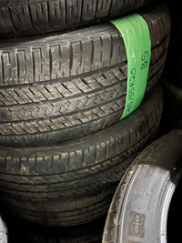 235 55 20 4 Bridgestone Ecopia Used A/S Tires With 75% Tread Left