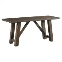 Millwood Pines Catino Solid Wood Bench