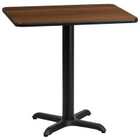 Latitude Run® Jaramillo Rectangular Laminate Table Top with Standard or Bar Height Table Base