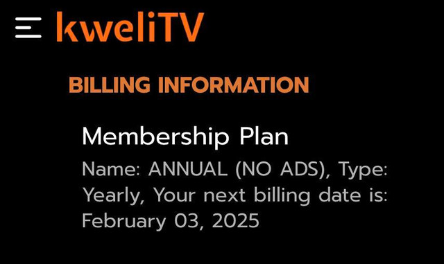 KweliTV Ad-Free 1 Year Plan in Video & TV Accessories - Image 2