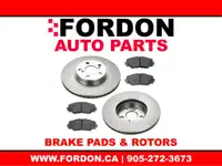 Brake Pads and Rotors - All Makes and Models