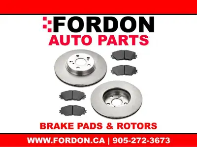 Brake Pads and Rotors - All Makes and Models