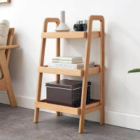 Millwood Pines Croghan 31.6" H x 17.8" W Solid Wood Ladder Bookcase