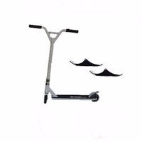 Easy People Complete Stunt Scooters Cross Color Semi-Pro Scooter  Available With Universal Snow Ski Attachment For All