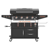 Blackstone Blackstone 36" Griddle Cooking Station With Air Fryer And Warming Drawer