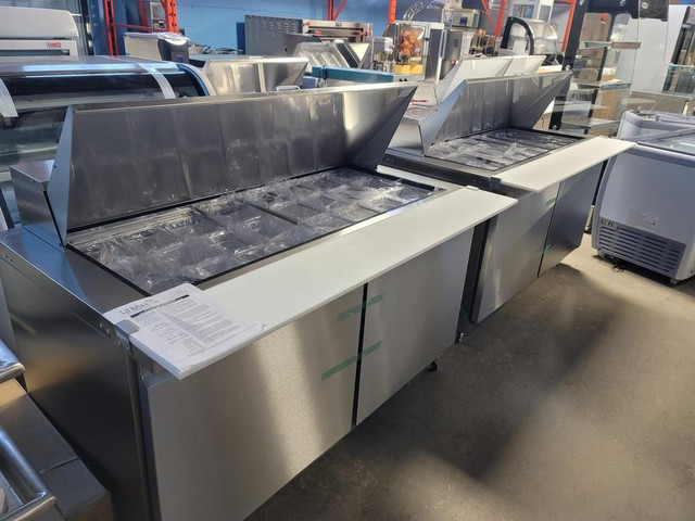 Commercial 60 Wide Double Door Mega Top Sandwich Prep Table in Other Business & Industrial - Image 4