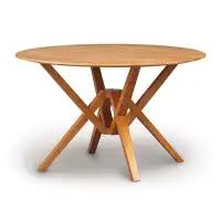 Copeland Furniture Exeter Round Fixed Top Table