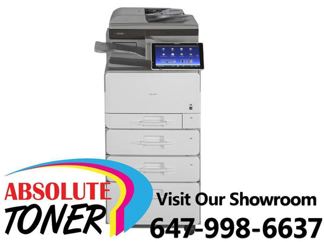 $49/Month - Ricoh MP C2004EX Monochrome &amp; Full Color Laser Multifunction Copier Printer Scanner in Printers, Scanners & Fax - Image 3