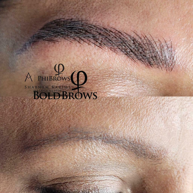 Microblading, Eyebrows, Brows, Eyebrow Pigmentations, PMU, Permanent Makeup, Makeup, Beauty, Phibrows, Natural brows in Health & Special Needs in Markham / York Region - Image 4