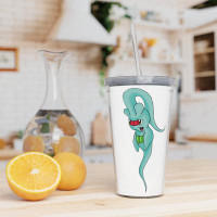 East Urban Home Chriskisx Plastic Tumbler With Straw