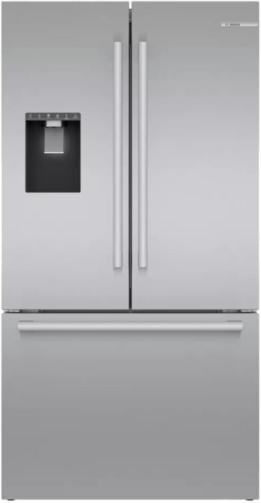 Bosch 500 Series B36CD50SNS 36 French Door Bottom Freezer Fridge With Easy Clean Stainless in Refrigerators in Markham / York Region - Image 2