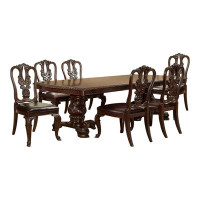 Enitial Lab Eleanora 6 - Person Butterfly Leaf Dining Set