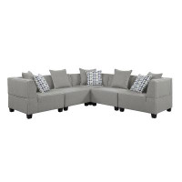 Ebern Designs Kymarion 5 - Piece Upholstered Sectional